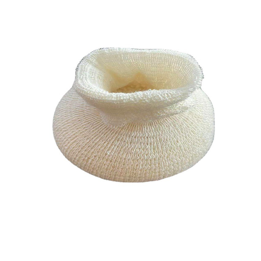 Conjunto de Malha de Tecido Cilíndrico Tubular para Embalagem de Alimentos, Saco de Maltose, Saco de Frutas Sem Costura