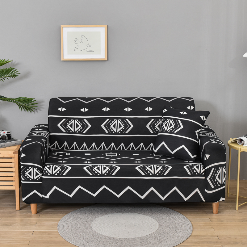 Capa de Mobiliário para Decoração de Casa para Sofá Material Stretch 95 % Poliéster 5% Spandex Capa de Sofá Elástica