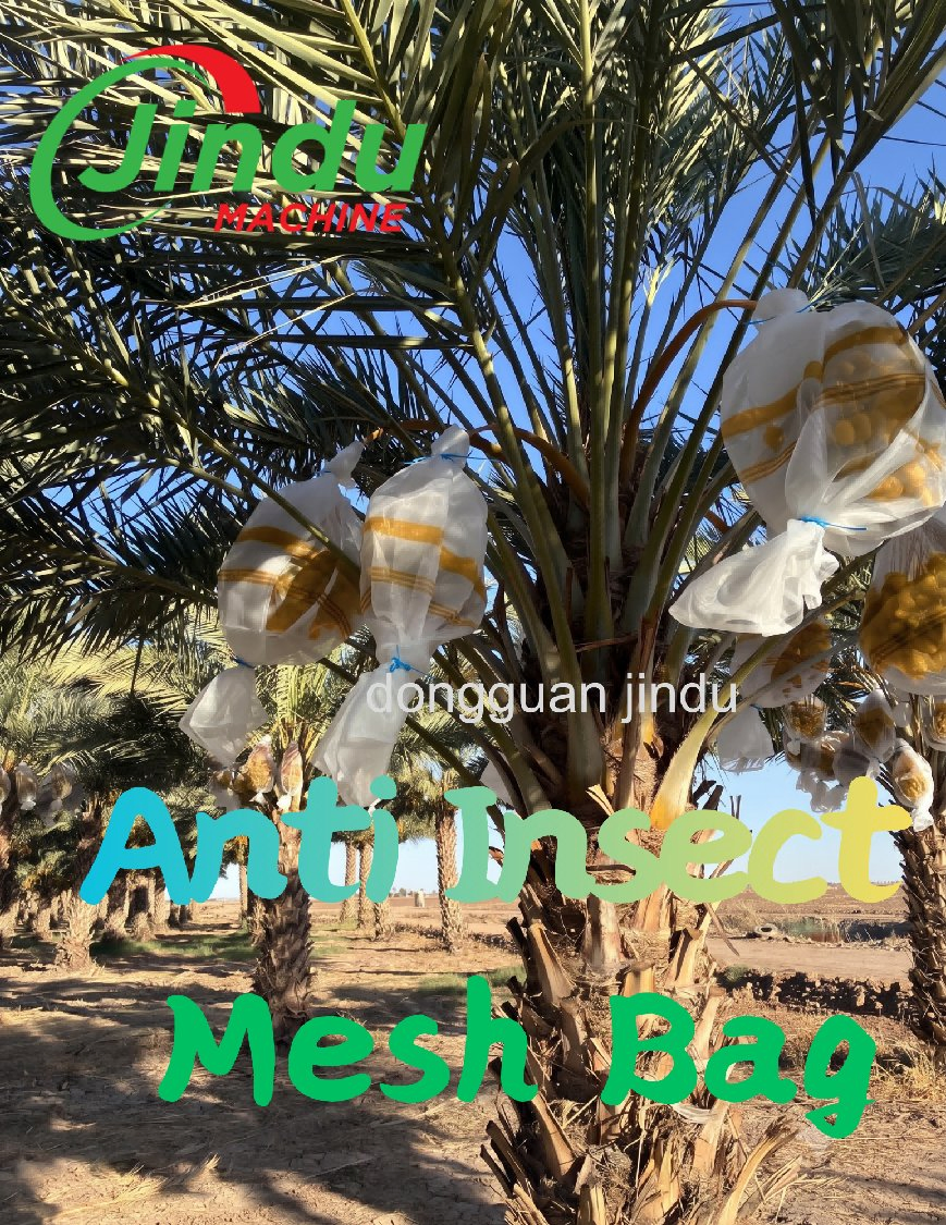 90X110cm Bolsa de Malha para Agricultura Bolsa de Rede para Tâmara Palma de Tâmara Grau Alimentício UV 3% Estabilizado Resistente a Pragas para Palma de Tâmara Ajwa