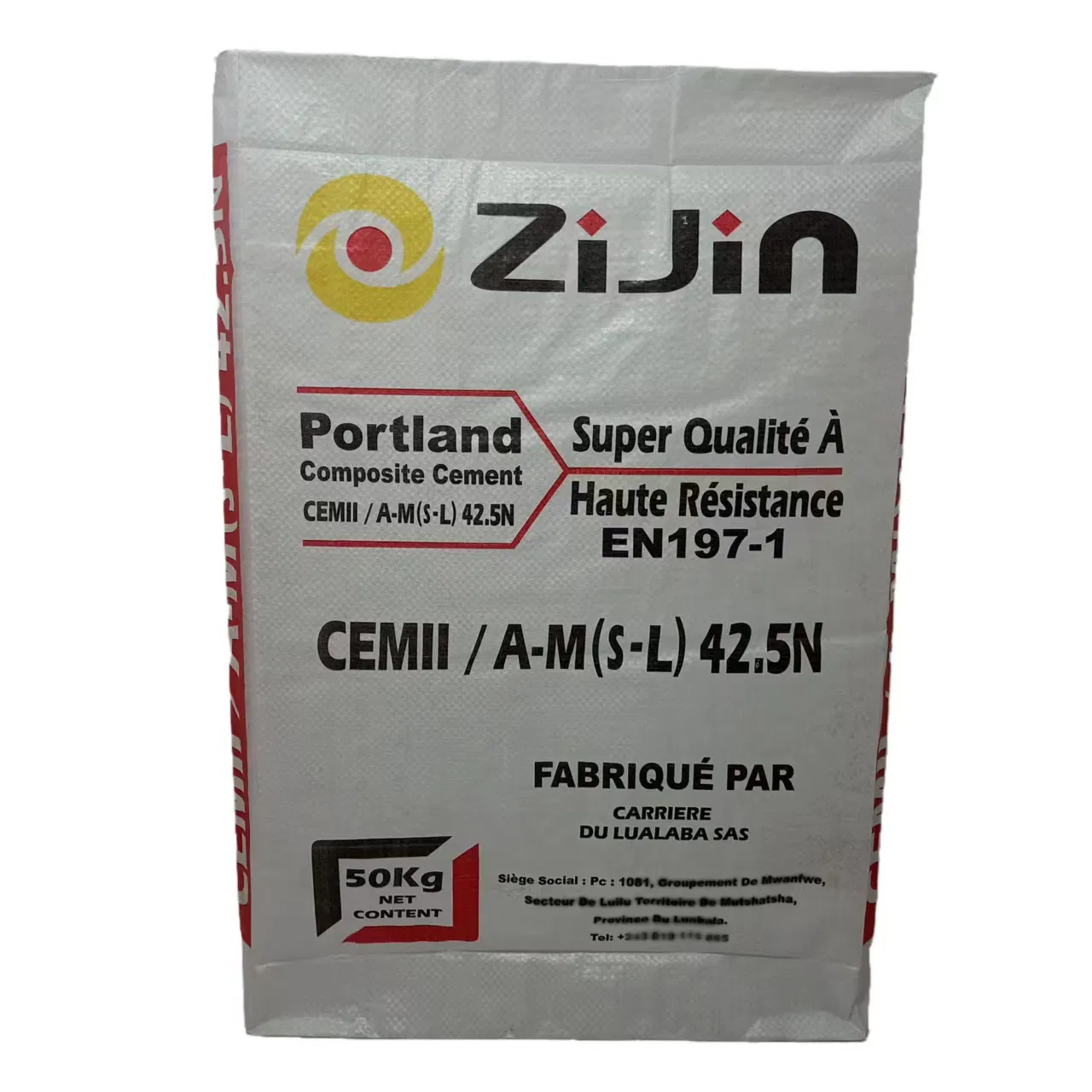 Saco de Válvula PP à Prova d'Água e à Prova de Umidade para Cimento, Químicos 25kg 50kg