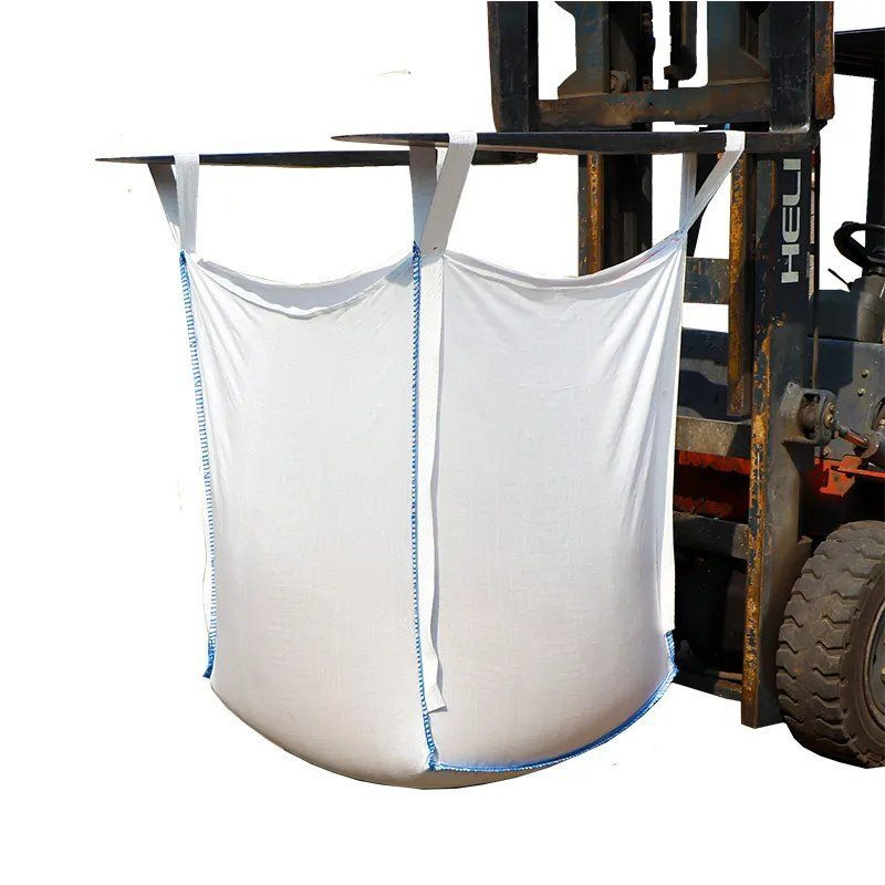 Saco Jumbo a Granel com Fundo Plano e Respirável com Sacos de Areia 1000kg