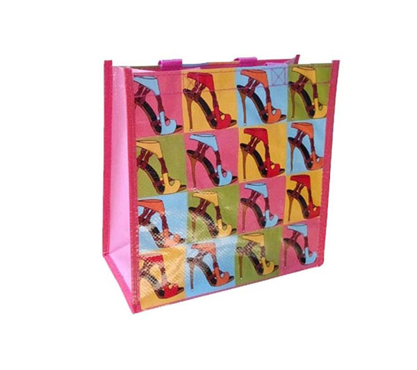 Bolsa de Compras Reutilizável de Tecido Não Woven PP Durável com Laminação, Bolsa de Compras Não Woven por Atacado