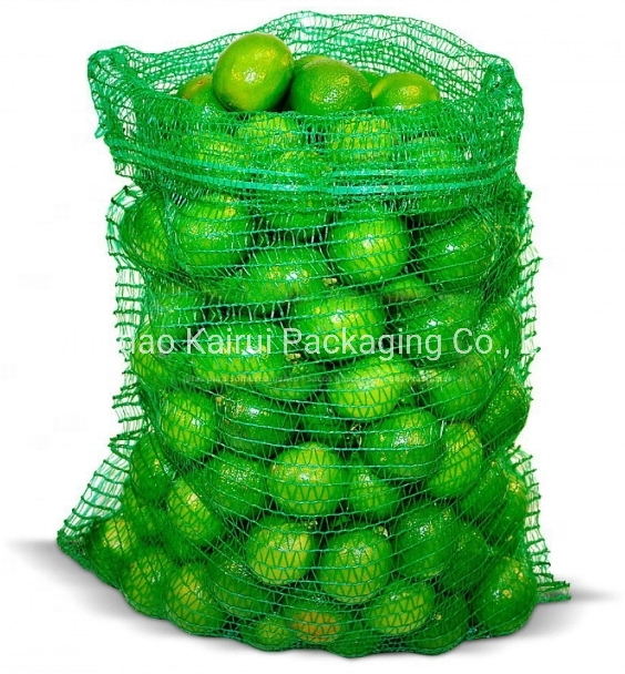 Saco de Malha Plástica Tubular de PP para Vegetais e Cebolas à Venda