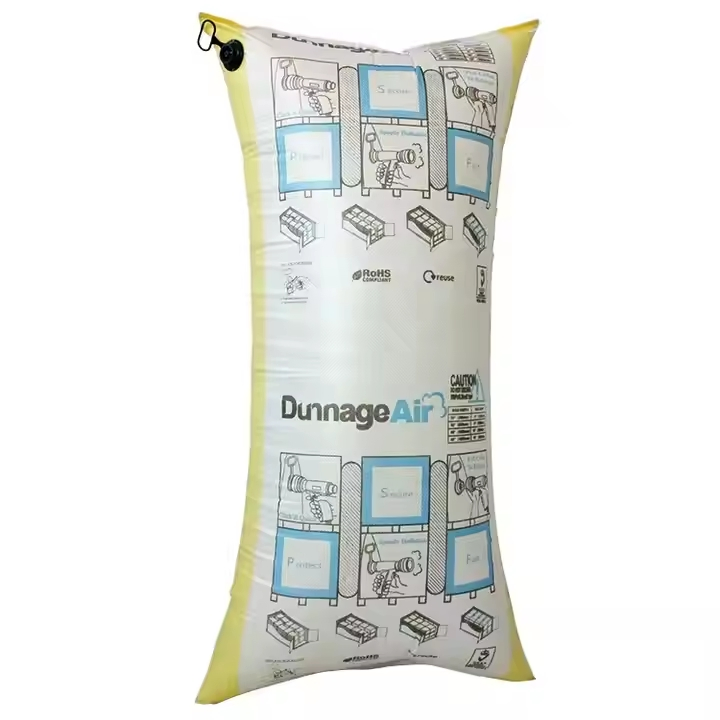 Bolsas de Ar Dunnage de Válvula Tradicional de PP Woven+PA e Filme de PE Nível 1