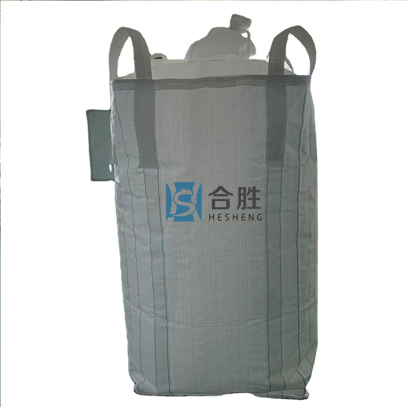Saco Jumbo Baffle FIBC Condutivo Super Saco Saco a Fundo Plano Saco a Granel 4 Painéis Fornecedor da China 1ton Saco Grande com Bom Preço