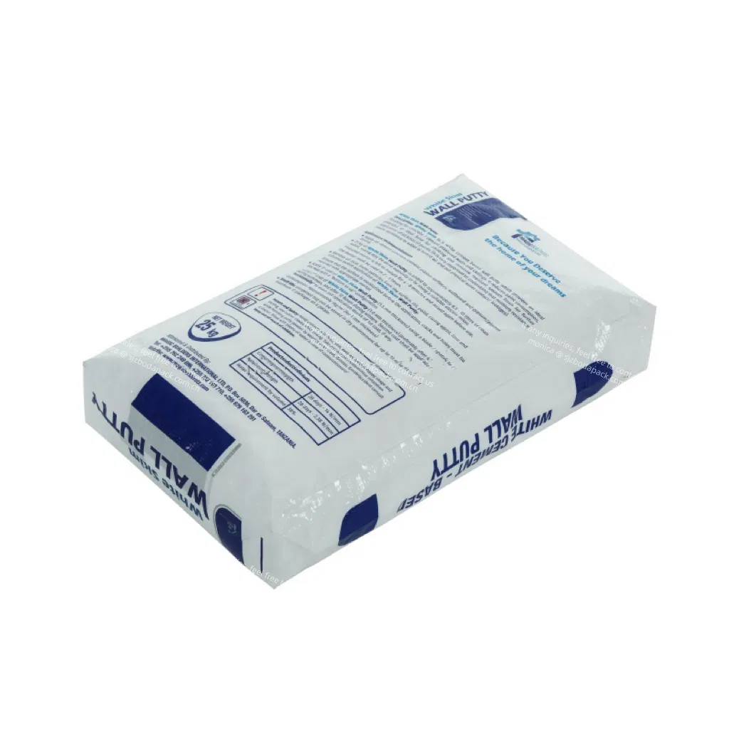 Sacos de embalagem adesivos para paredes de massa de fábrica em Atacado Ad Star Saco de saco para válvula OPC Cement PP de fundo quadrado