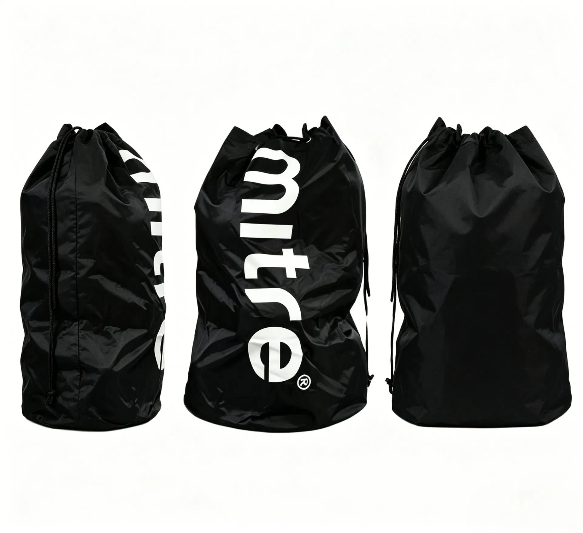 Mochila de Futebol, Basquete e Esportes com Cordão, para Uso Interno e Externo, Academia, Escola, Clube, Saco de Malha Isolado para Bola Tubular