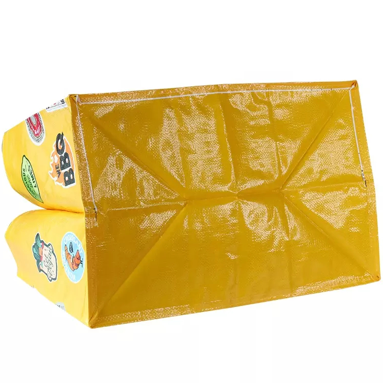 Sacola de Compras Ecológica de PP Não Tecido Colorida, Sacola de Tecido Não Tecido Laminado com Alça Durável, Sacola Promocional