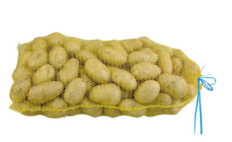 Aplicação de sacos de malha