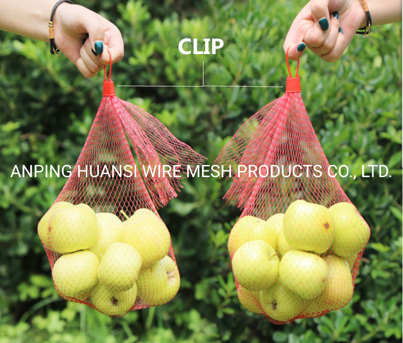 Sacos de Malha de Cebola para Legumes, Saco de Malha Tubular para Alho