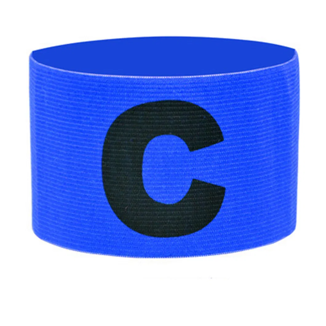 Equipe de Logo Personalizado Grupos Esportivos Faixa Elástica Líder Esportiva Braço Neoprene Braço de Capitão Futebol