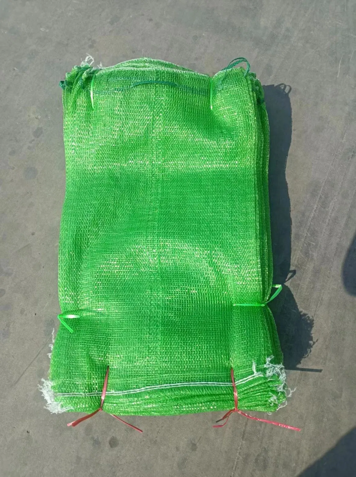 Saco de malha tubular de PP tecido de alta qualidade para cebolas e batatas