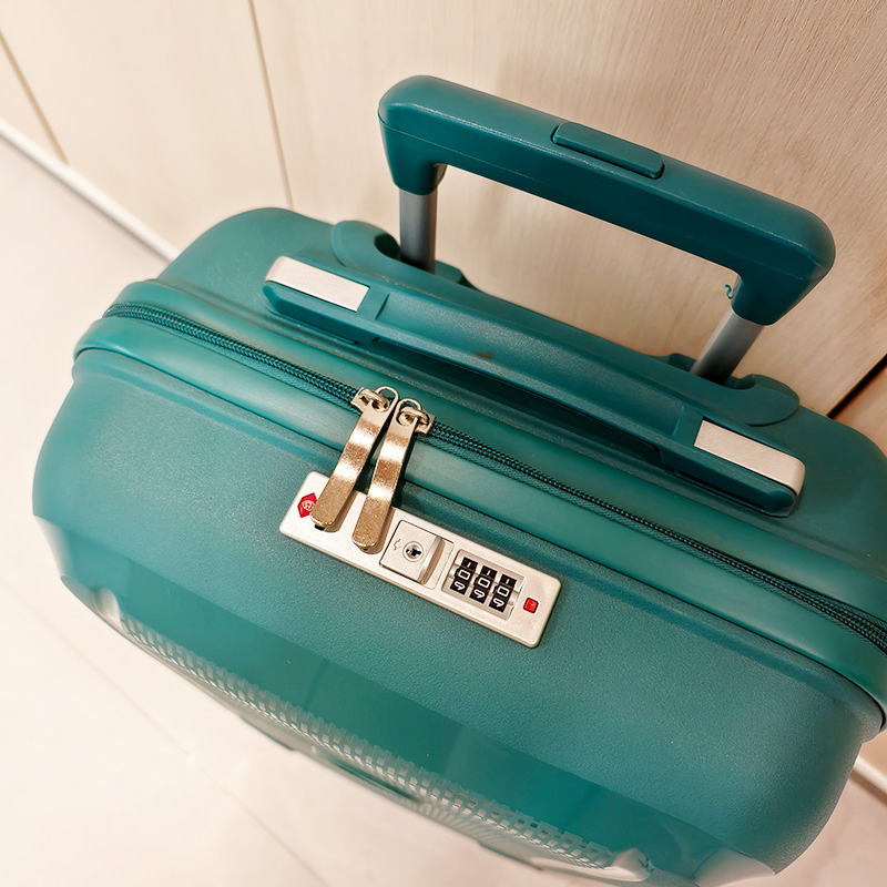 Bolsa de Trolley Essencial para Viagem em Família de Tecido PP Durável 3 PCS