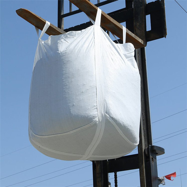 Atacado 1000 Kg Grande Novo PP Respirável Jumbo Sacos de Malha para Lenha 1.5 Tonelada Sacos de Cimento 1000 Kg Sacos Super PP FIBC Grau Alimentício Sacos Tubulares Grandes