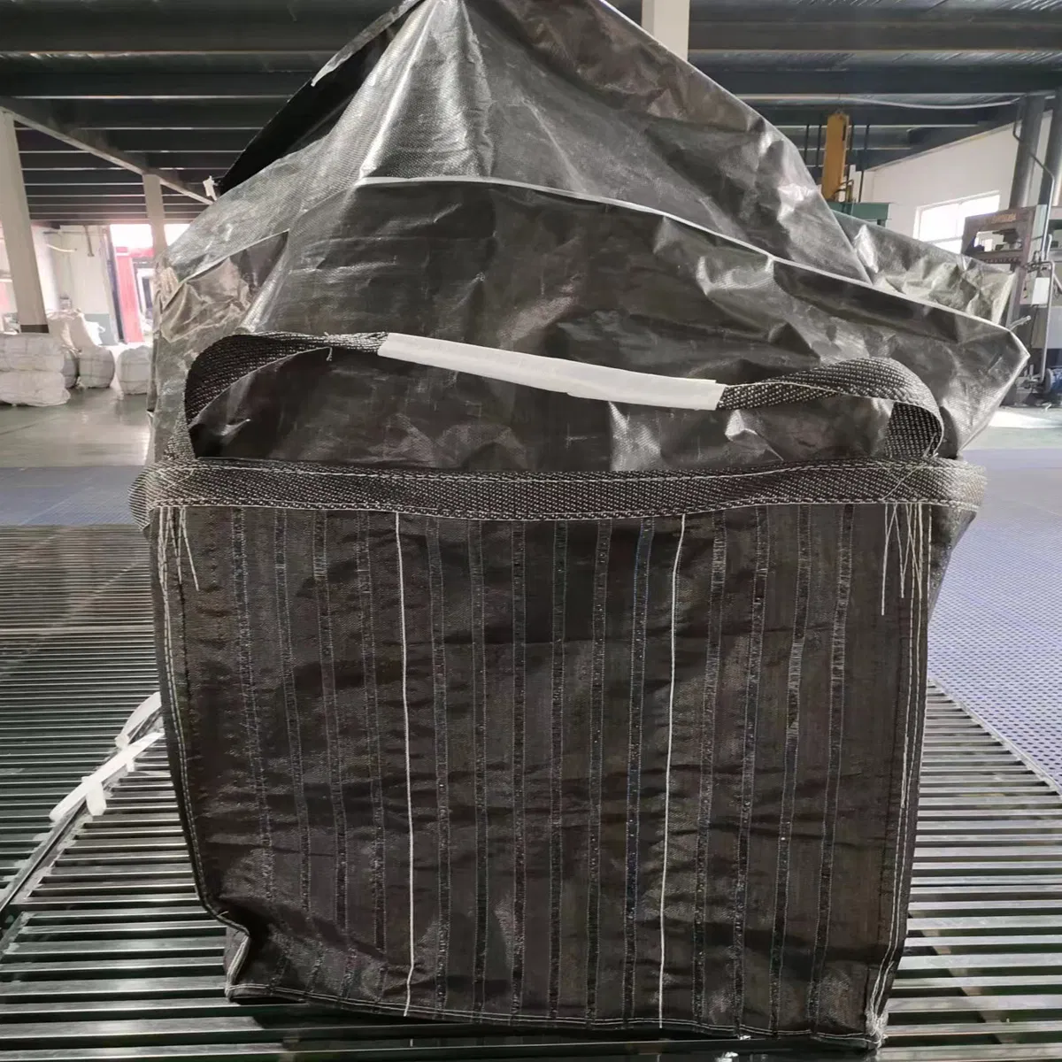 Fornecimento de Fábrica 800kg Saco Jumbo Respirável FIBC Laminado em PP a Granel 1.5ton Saco Sling 1500kg Saco Grande para Lenha