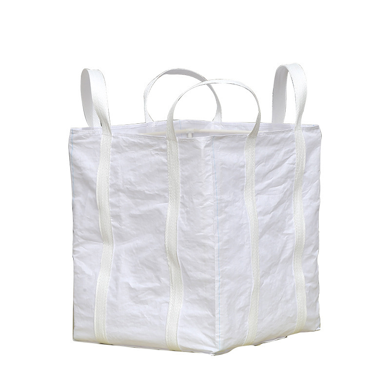 Fábrica 1 Ton 2 Ton 1500kg Saco Jumbo Woven PP Container de Lenha Saco Super Grau Alimentício Respirável Grande Saco a Granel FIBC Carregamento