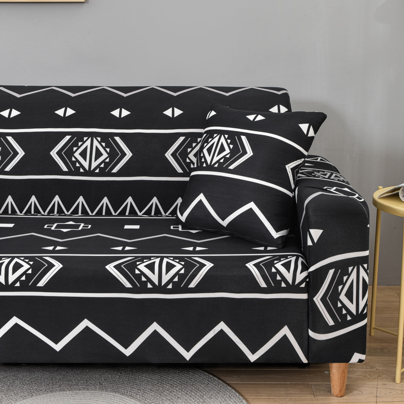 Capa de Mobiliário para Decoração de Casa para Sofá Material Stretch 95 % Poliéster 5% Spandex Capa de Sofá Elástica
