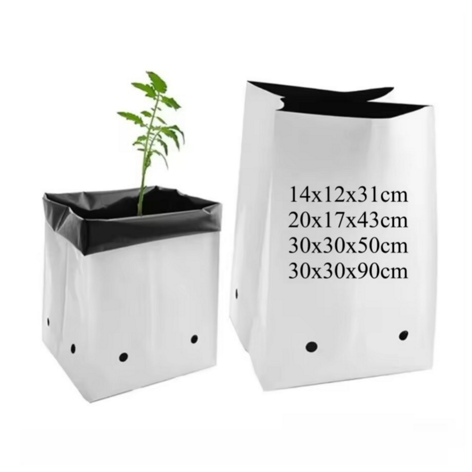 Sacos de Cultivo por Atacado para Morangos Vegetais Sacos de Plantio de Tecido para Flores em Grande Quantidade na Índia Sacos de Cultivo de Plástico Respirável para Viveiro