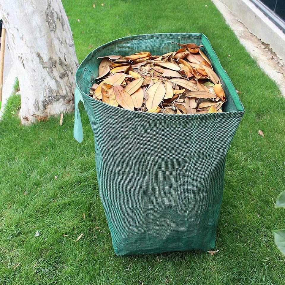 Saco de Lixo de Jardim Durável em Tecido PP 110L para Uso em Jardim e Quintal