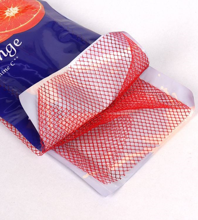 2-4kg Mini Stretch Logo Filme Embalagem Cítrica Saco Supermercado Saco de Frutas