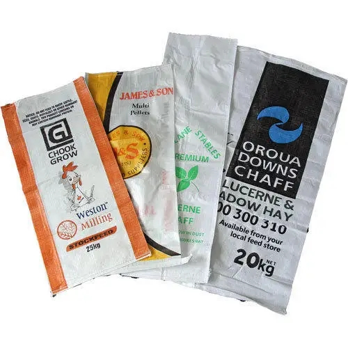 Fertilizante Direto de Fábrica Arroz Milho DHL 25kg 50kg Embalagem Plástica BOPP Laminada 100% Saco Woven de Polipropileno PP