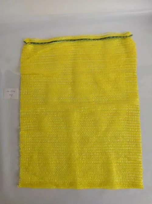 Saco de malha detalhe 2