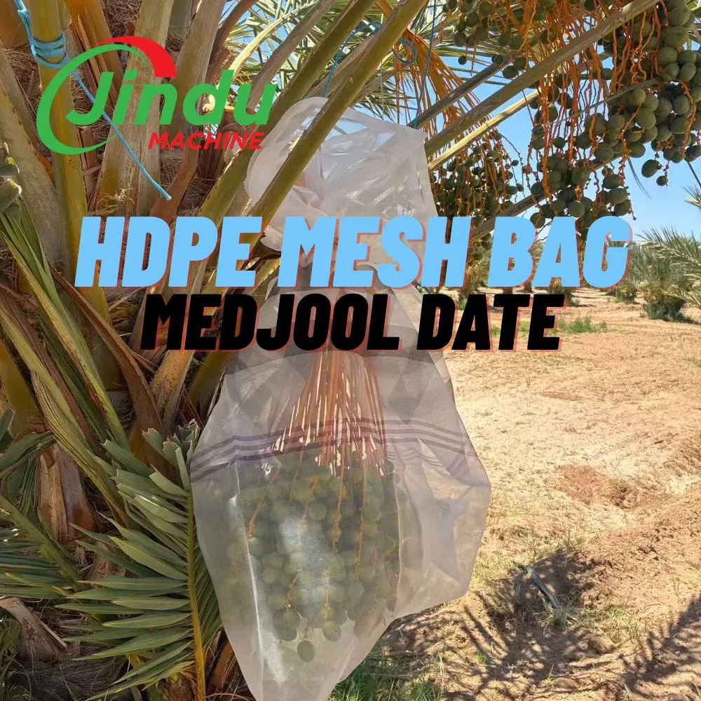 90X110cm Bolsa de Malha Data Estabilizada UV para Deglet Noor Argélia OEM