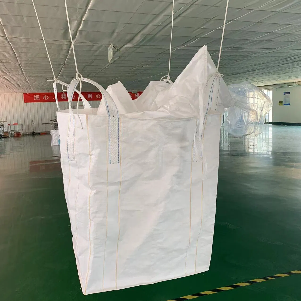 Sacos a Granel de PP Tricotados Hesheng 1000kg 2000kg Sacos Jumbo Flexíveis 2 Sacos Tonner