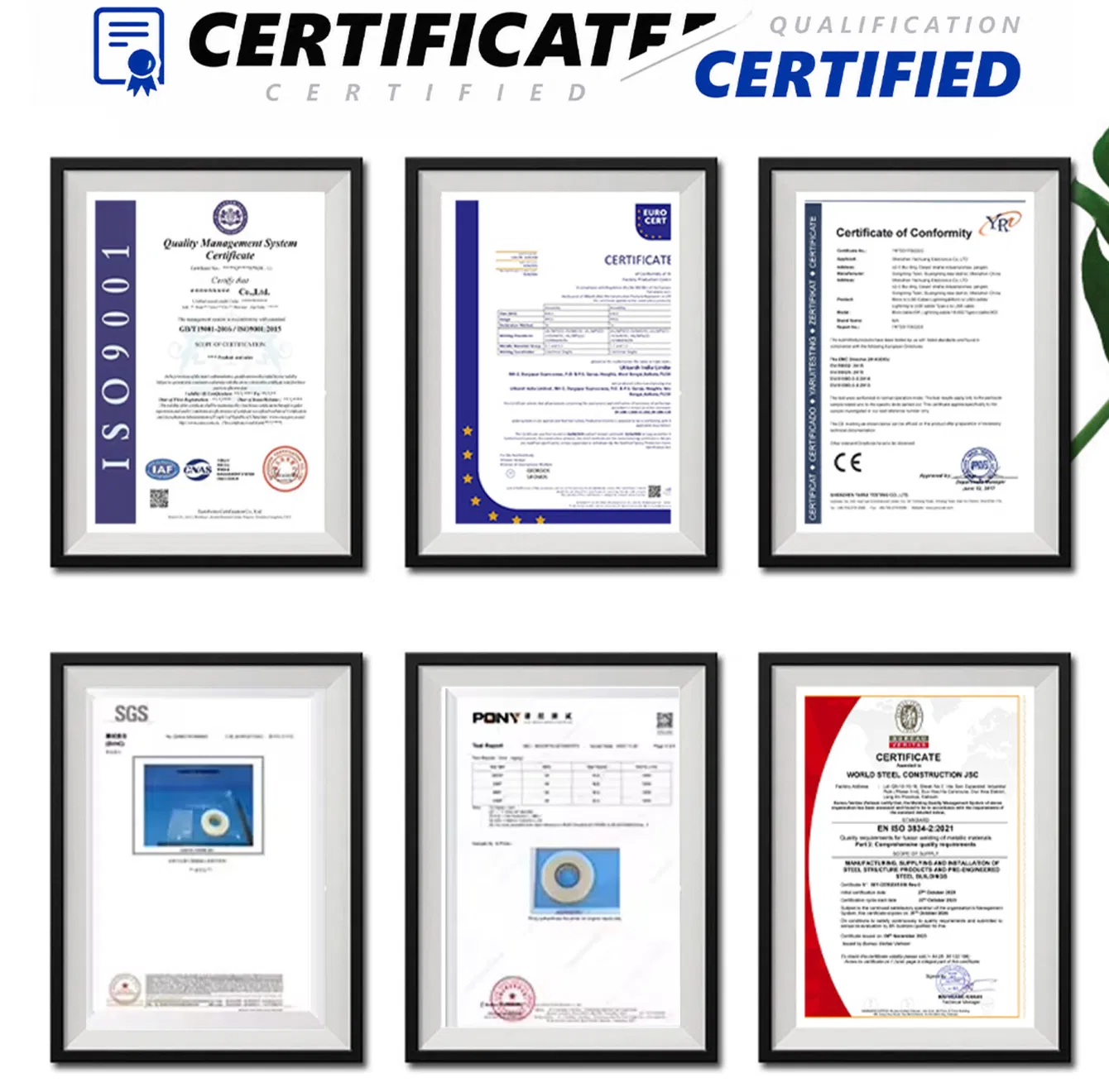 Certificações