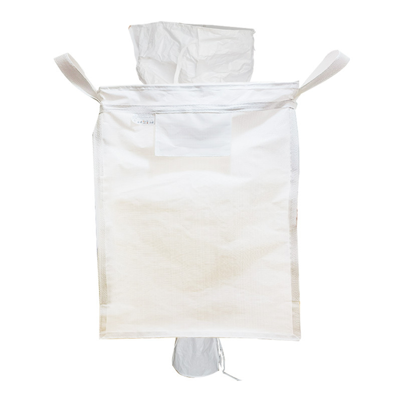 Fábrica 1 Ton 2 Ton 1500kg Saco Jumbo Woven PP Container de Lenha Saco Super Grau Alimentício Respirável Grande Saco a Granel FIBC Carregamento