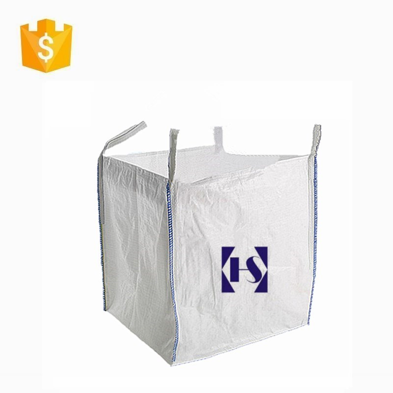 PP FIBC Bulk Bag Corner Loops UV Stabilized Jumbo Bag for Cement