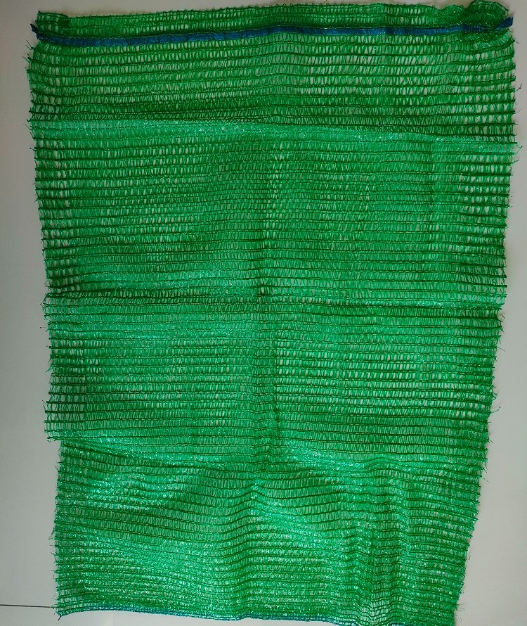 Bolsas de rede de malha Raschel de plástico PE HDPE para batata e cítricos