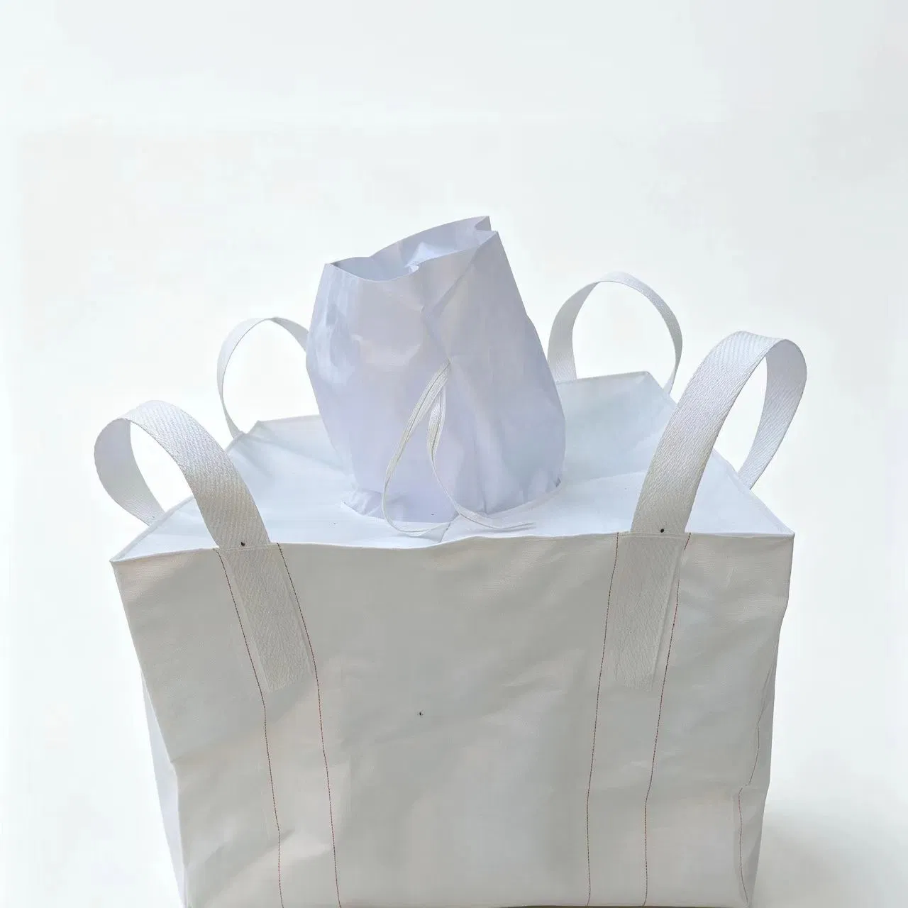 Saco de Grande Capacidade - Saco Ton Ultra Alta Capacidade para Armazenamento e Transporte Eficiente Design Personalizável, Tecido Woven PP Durável Ideal para Grânulos, Pó