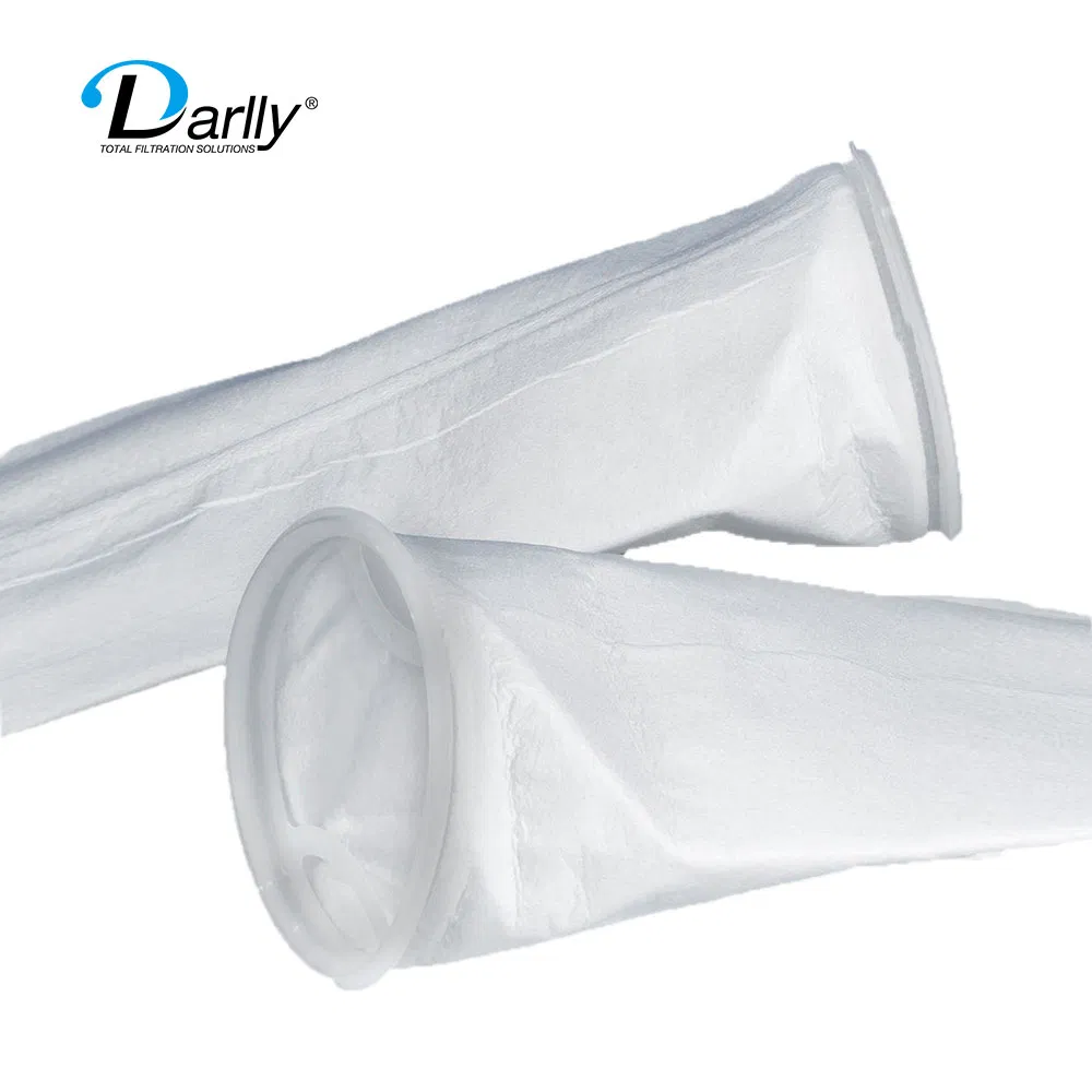 Bolsas de Filtro de Micron Filtração Pet/PP/Nylon Filtros de Sedimento para Tratamento de Água Tamanho 2 / 10 Microns