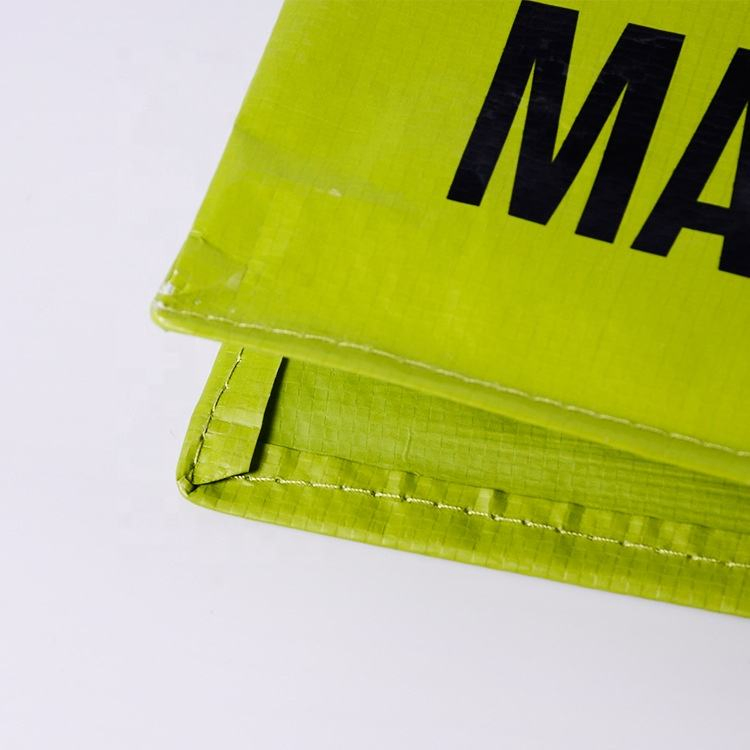 Fabricante da China Sacola de Compras Reutilizável Personalizada em BOPP Laminado Sacola de PP Woven Reciclada com Logotipo Impresso