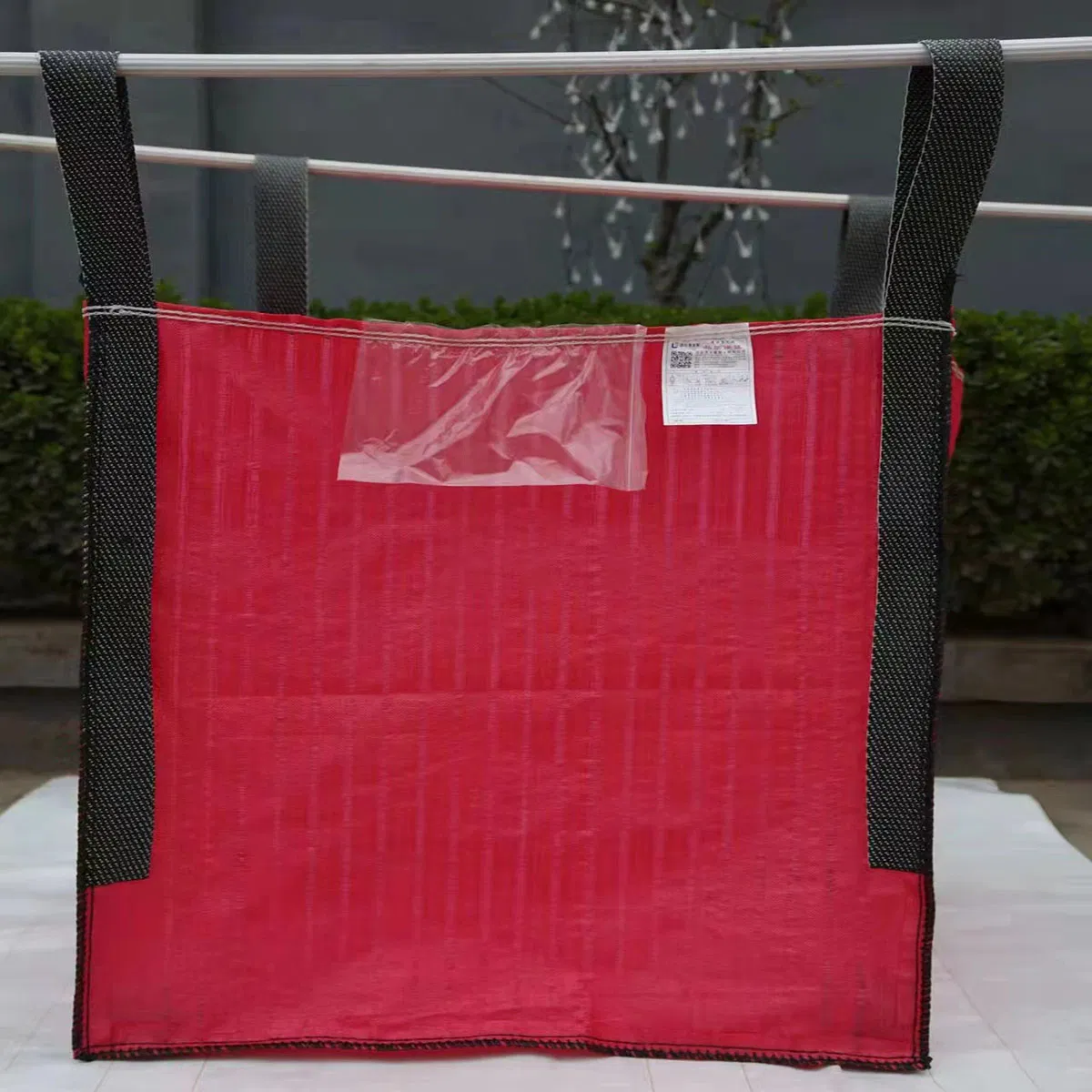 Fornecimento de Fábrica 800kg Saco Jumbo Respirável FIBC Laminado em PP a Granel 1.5ton Saco Sling 1500kg Saco Grande para Lenha