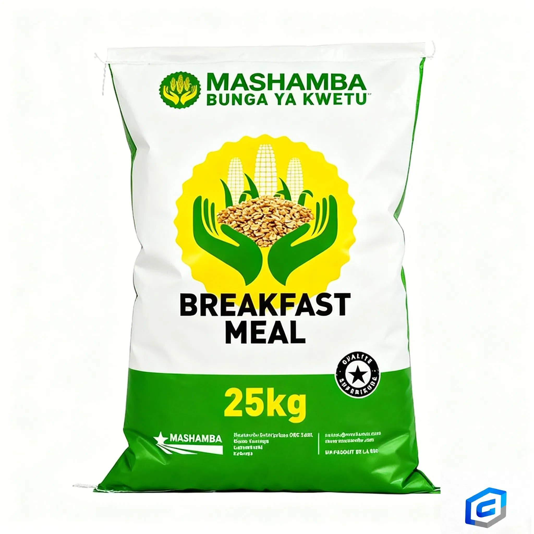 Embalagem Laminada de Polipropileno BOPP da Fábrica SGS Grs 25kg 50kg Embalagem de Sacos para Grãos, Arroz, Batata, Farinha, Açúcar, Fertilizante, Sementes, Ração, Milho, Saco Woven PP Transparente
