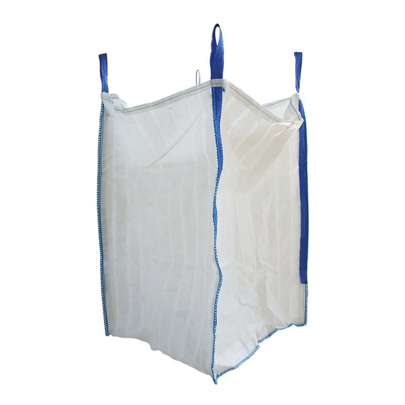 Saco de lenha de malha estabilizada UV de alta resistência com alças de inclinação para troncos
