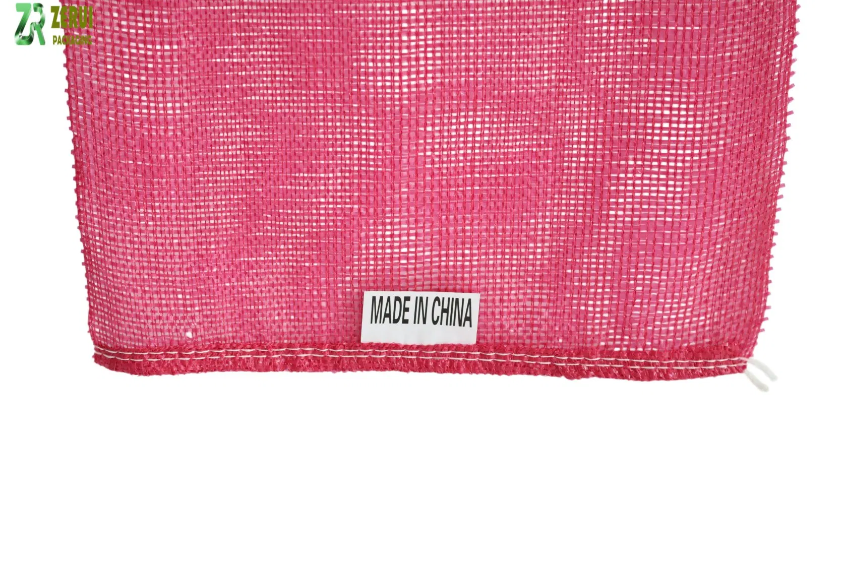 Fabricar Saco de Malha Tubular com Cordão Saco de Malha de PP para Frutas e Legumes Cebola Batata Alho Lenha Sacos de Malha Leno para Sabão