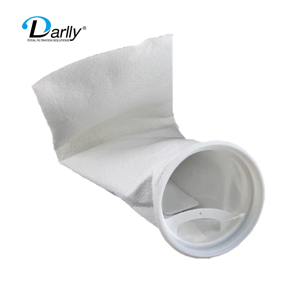 Saco de Filtro Darlly PP / PE Micro Filtração Tratamento de Água 50 Micrômetros Tamanho 4 Saco