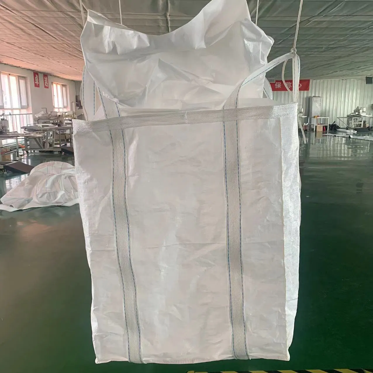 Sacos a Granel de PP Tricotados Hesheng 1000kg 2000kg Sacos Jumbo Flexíveis 2 Sacos Tonner