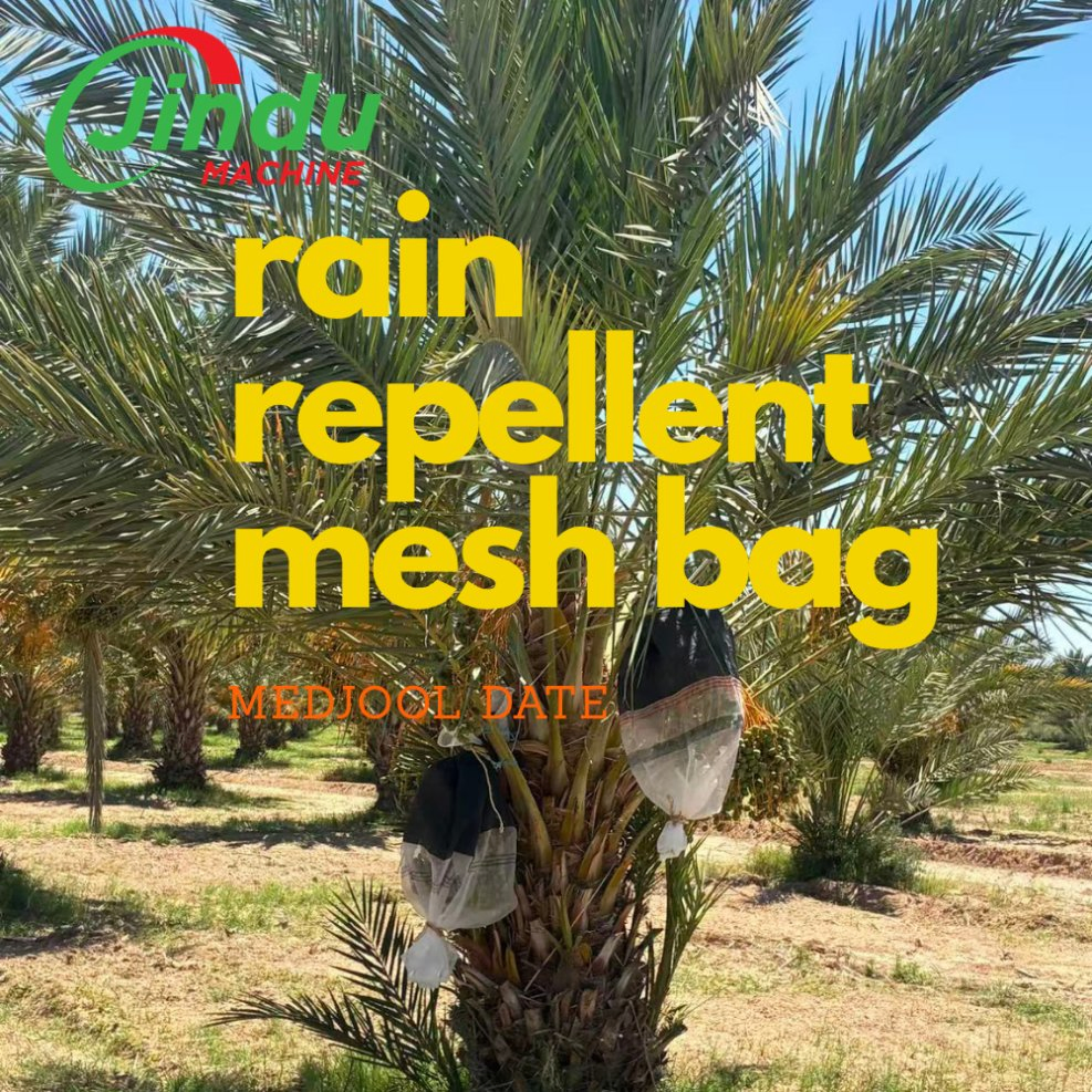 Saco de Malha Repelente de Água para Datas, Saco de Malha para Datas, Saco de Rede de Palma de Data Woven HDPE para Agricultura no Deserto