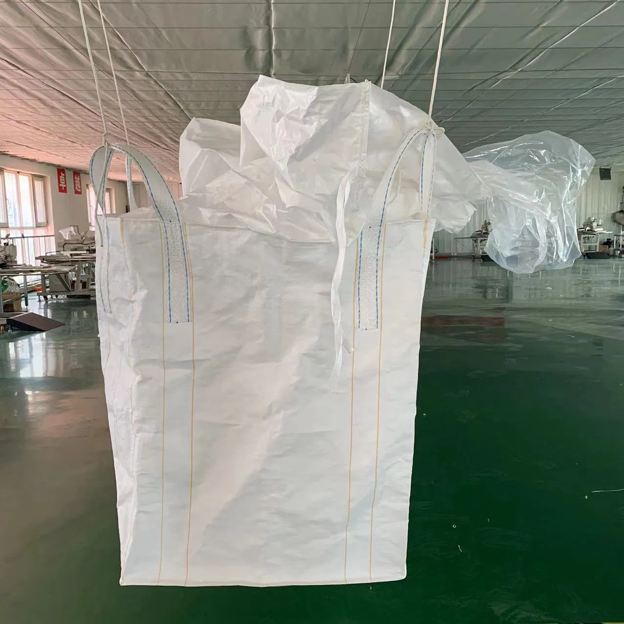 Sacos a Granel de PP Tricotados Hesheng 1000kg 2000kg Sacos Jumbo Flexíveis 2 Sacos Tonner