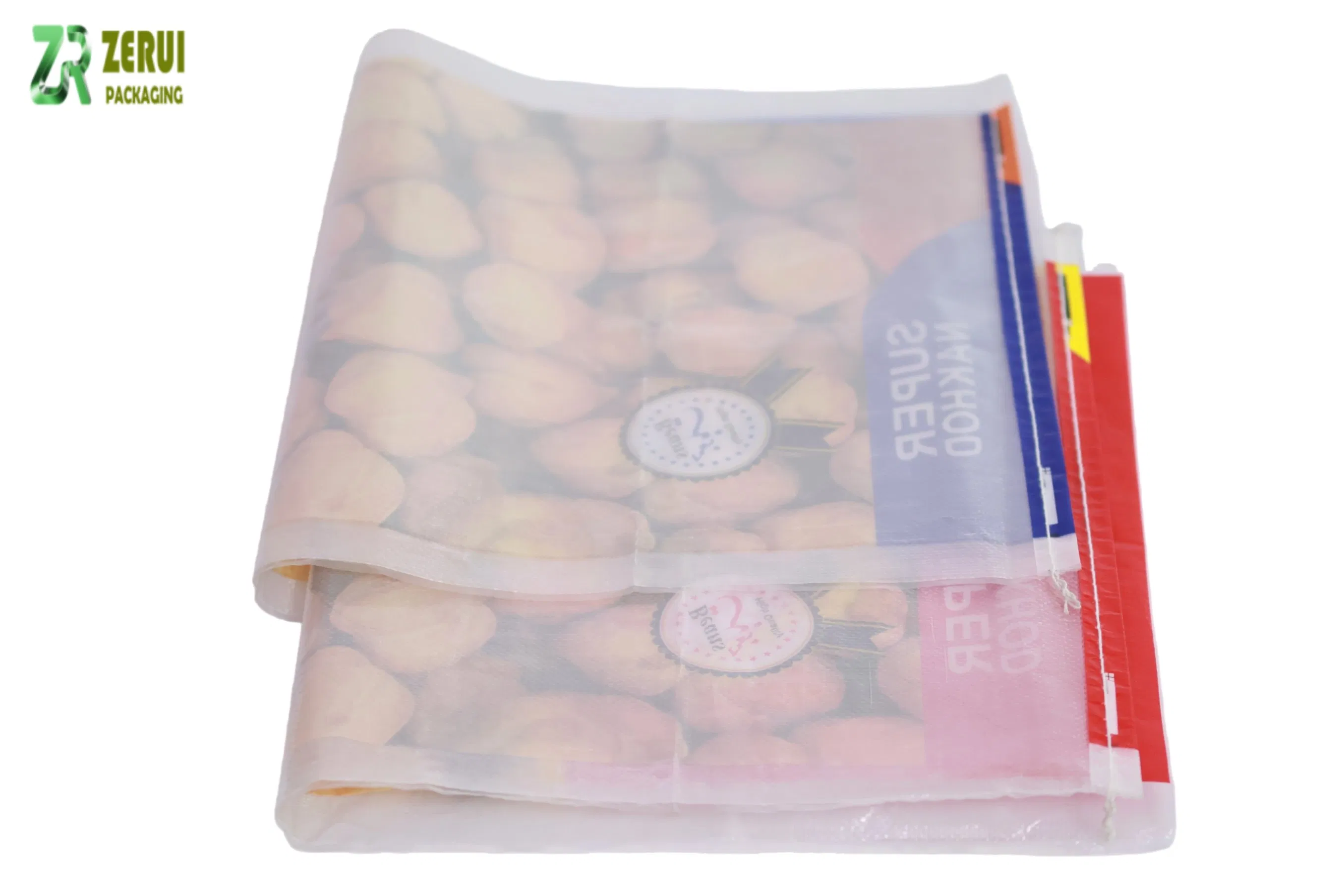 Fabricar Sacos de Polipropileno Tecidos Agricultura 25kg 50kg 100kg Arroz Milho Grão Batata Carvão Embalagem BOPP Laminado Cor Personalizada Logo Saco de PP Woven
