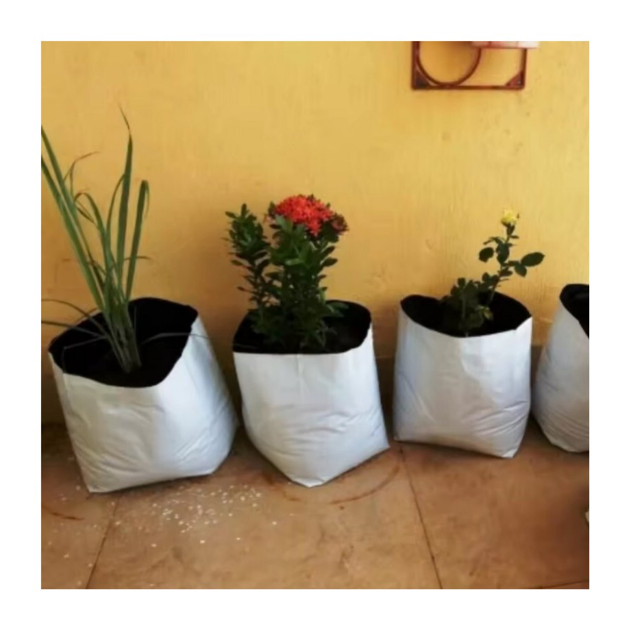 Sacos de Cultivo por Atacado para Morangos Vegetais Sacos de Plantio de Tecido para Flores em Grande Quantidade na Índia Sacos de Cultivo de Plástico Respirável para Viveiro