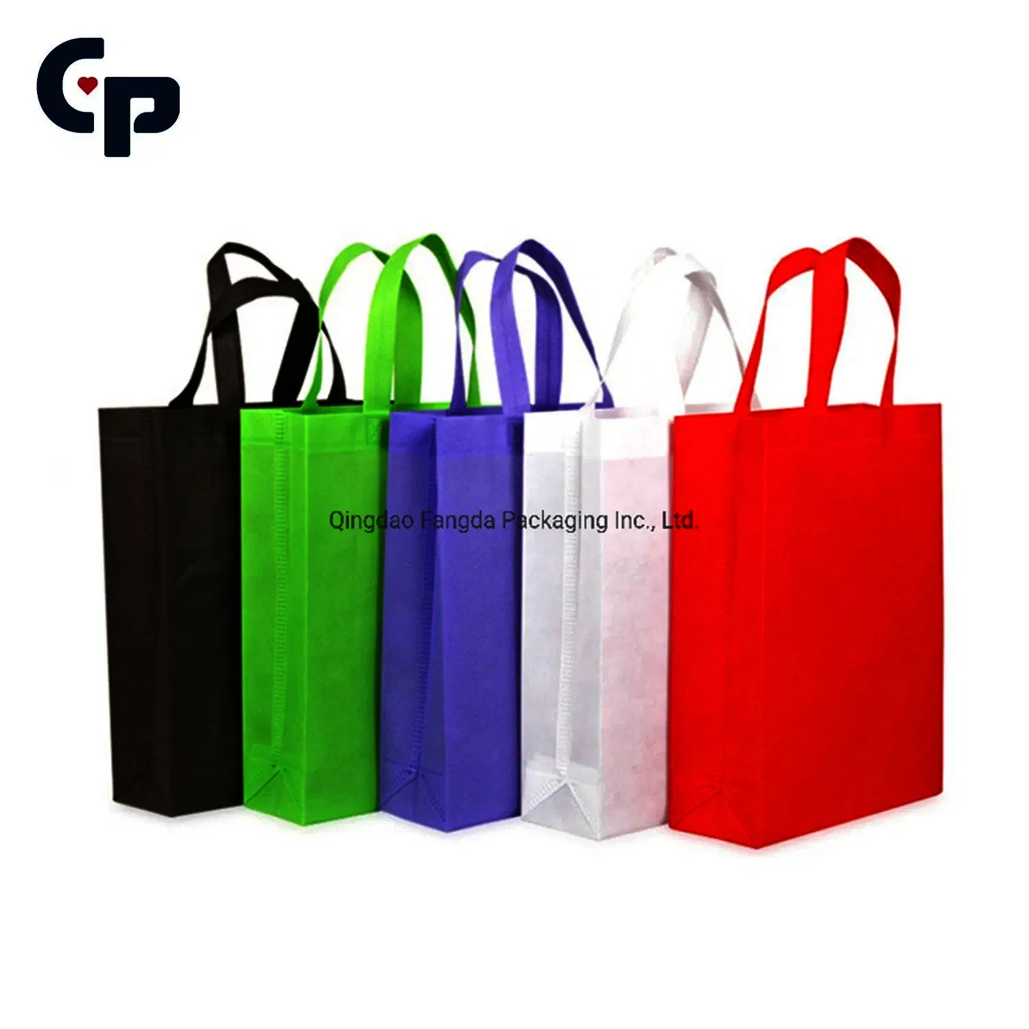 Bolsas de Compras Reutilizáveis de Alta Qualidade em Tecido Não Tecido - Sacolas de Compras de Polipropileno Laminado Ecológicas e Duráveis