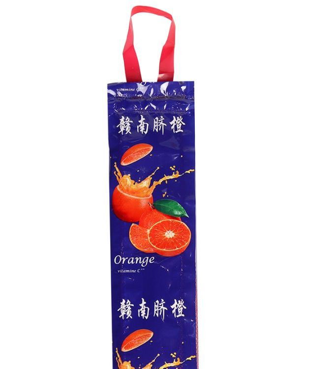 2-4kg Mini Stretch Logo Filme Embalagem Cítrica Saco Supermercado Saco de Frutas