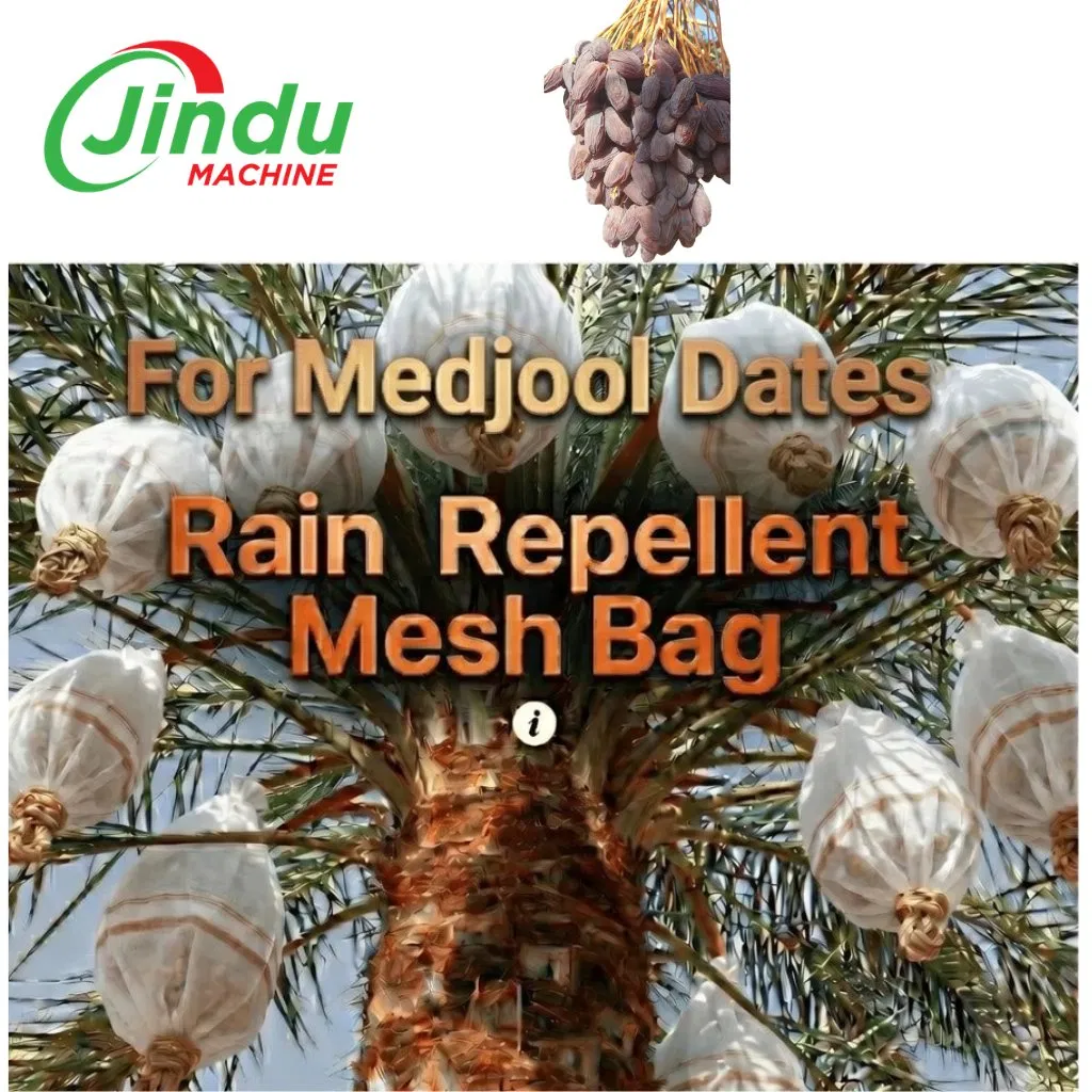 Saco HDPE Antipássaro para Cachos de Medjool com Densidade Dupla
