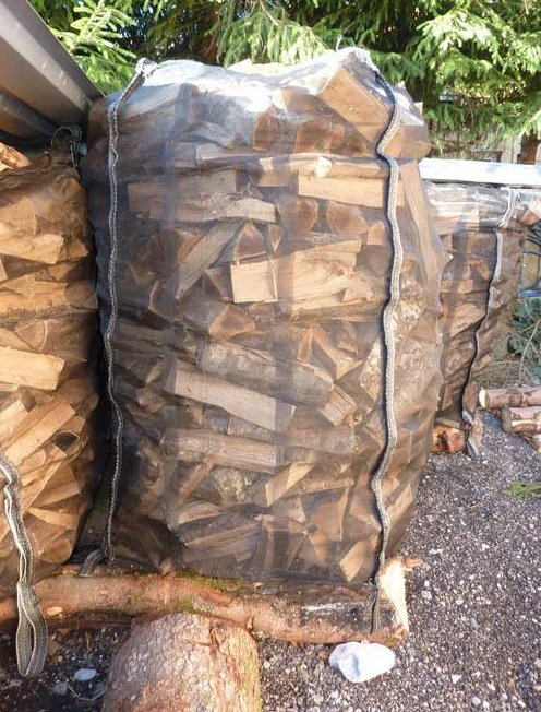 Saco Jumbo Grande de Malha Ventilada para Lenha 1 Toneladas de Sacos Ventilados para Lenha, Cebola e Batata
