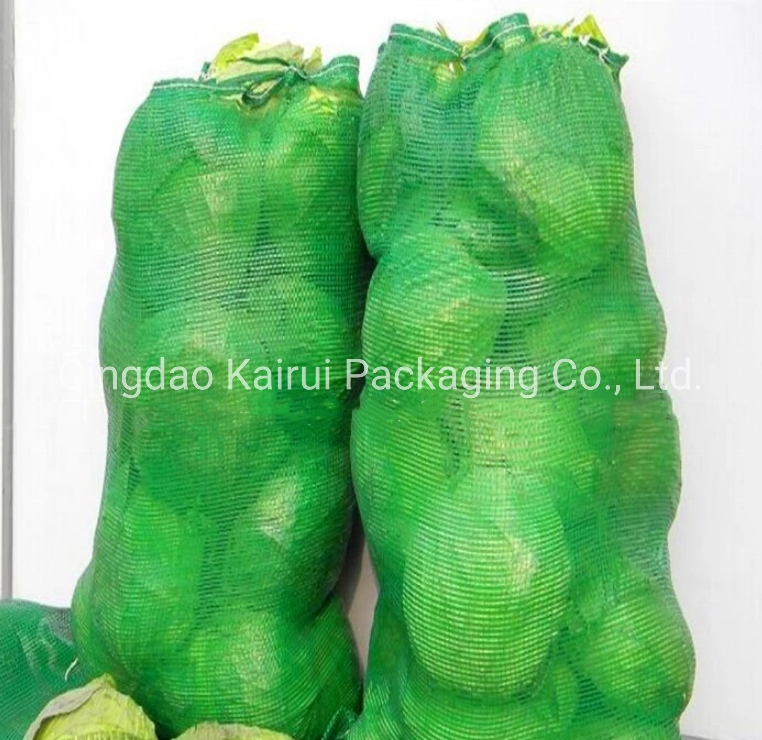 Saco de Malha Plástica Tubular de PP para Vegetais e Cebolas à Venda